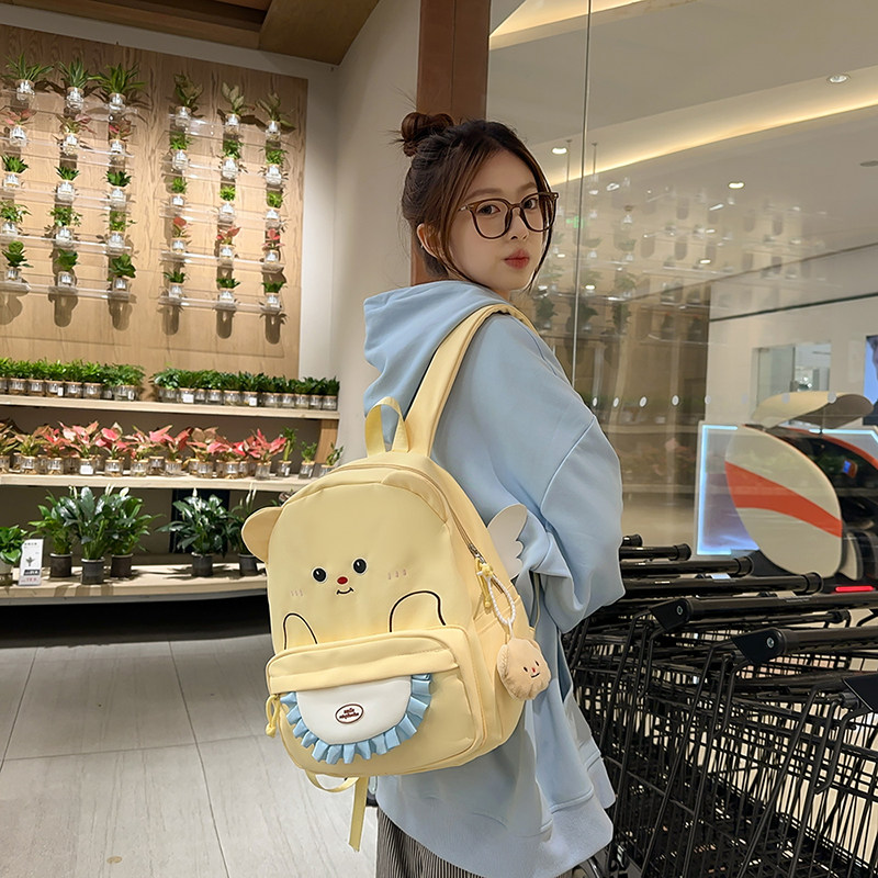红鹮鸟可爱卡通儿童双肩包