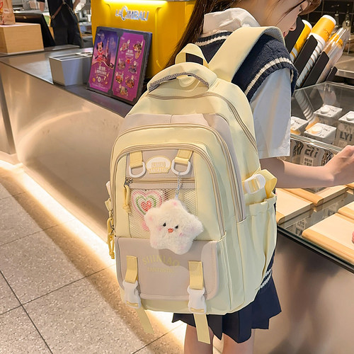 可爱少女韩版双肩背包