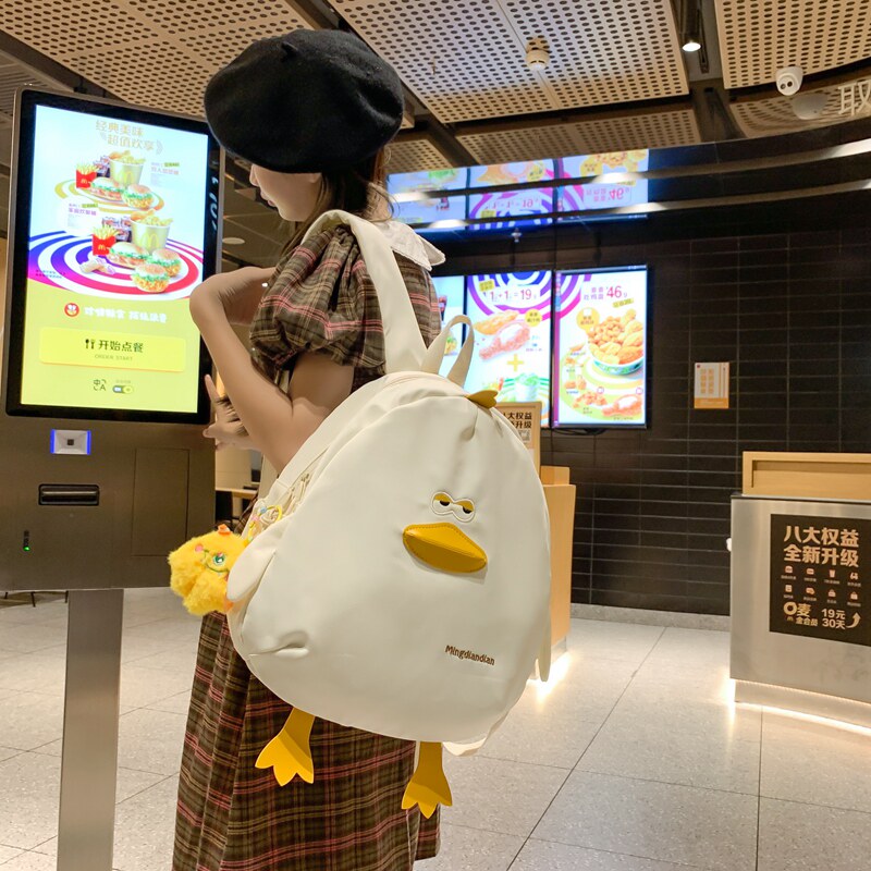 红鹮鸟可爱迷你小学生书包