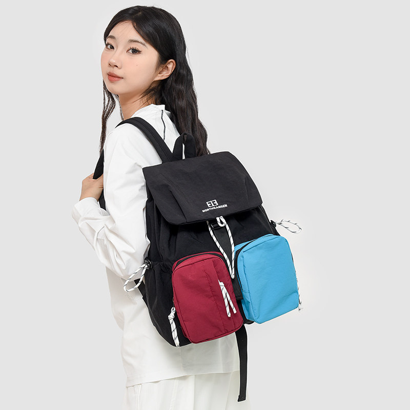 双肩包女生大学生休闲旅行轻便