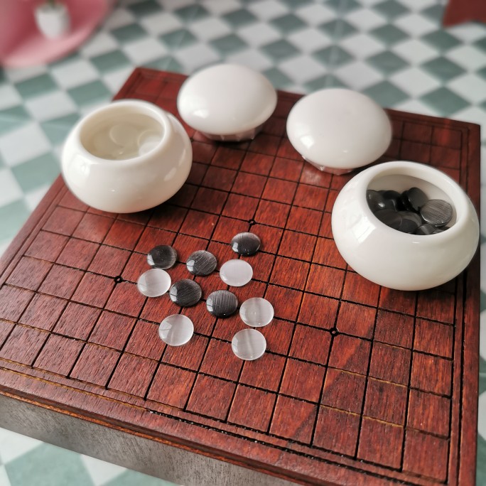 【mh南京实体店】bjd/sd娃娃3分4分6分古风道具围棋棋盘古风道具