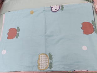 全棉枕套家用助睡眠护颈吸汗透气单人枕头套48*74可单只购买