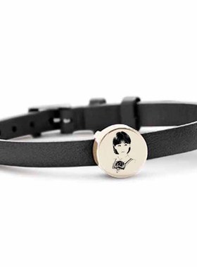 日本牙齿圆形骨灰盒手环