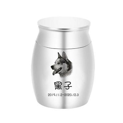 欧美火葬纪念亲人宠物猫遗骨毛发