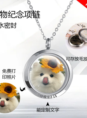 骨灰项链吊坠纪念品项链