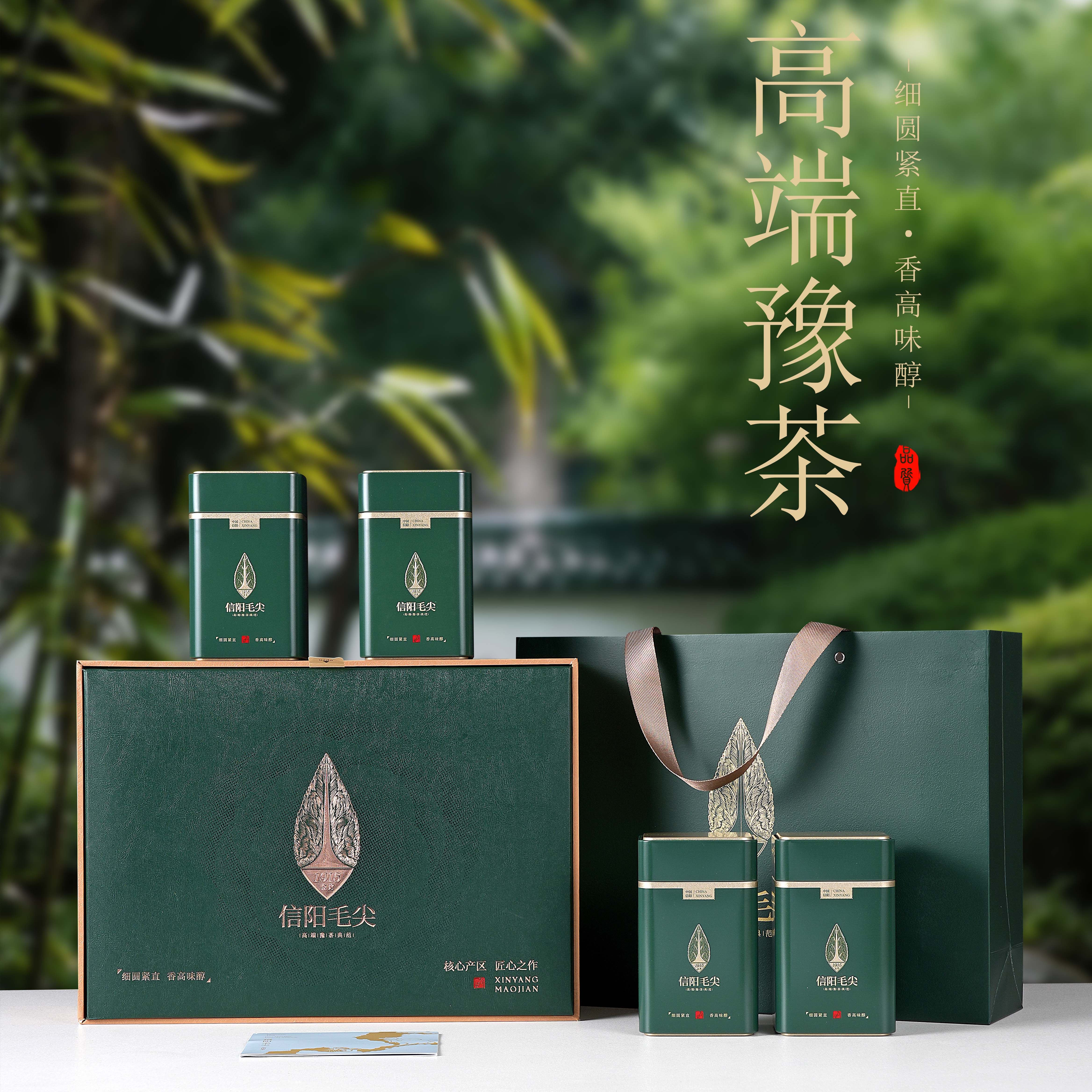 高档信阳毛尖礼盒空盒一斤装送人