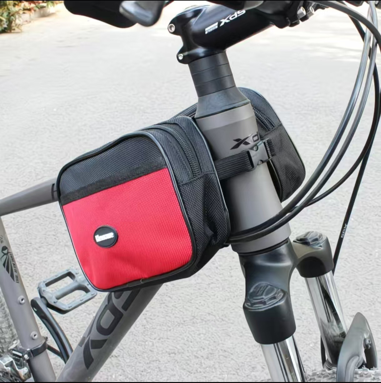 适用于阿米尼自行车前梁包收纳上管包大容量山地车公路车配件大