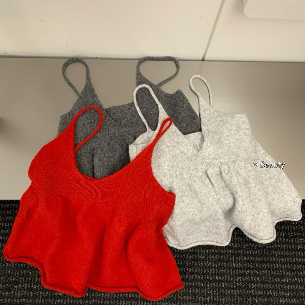 NONO/Beauty-2026年早春新款娃娃衫针织吊带背心小衫0389,孕妇装/孕产妇用品/营养,连衣裙,淘宝优惠券,粉丝福利购,淘宝优惠卷