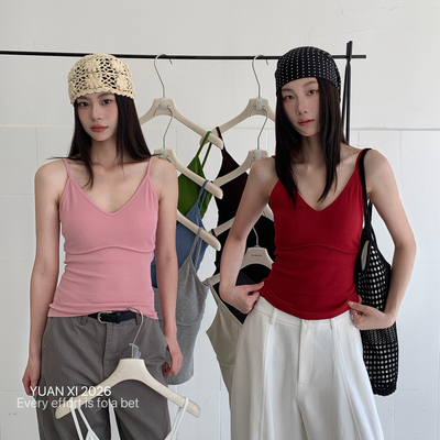 元熙-26年早春美式街头运动风美背背心YX13#