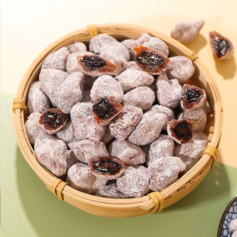 梅有葡萄青梅夹葡萄干无核葡萄梅子250g酸甜休闲解馋零食果脯蜜饯