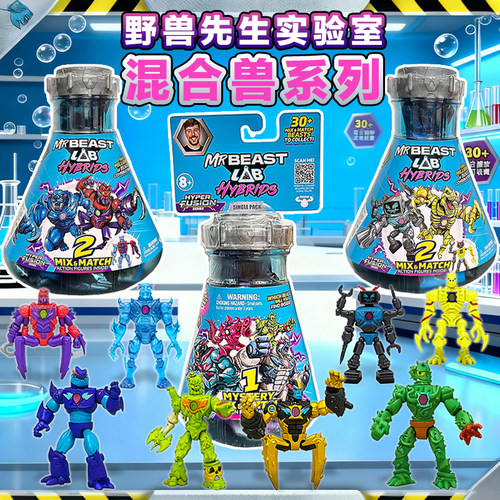 MRBEASTLAB野兽先生怪兽公仔盲盒