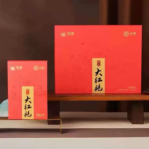 中茶海堤茶叶AT679精品大红袍礼盒特级岩茶茶礼送人爆款200g/盒