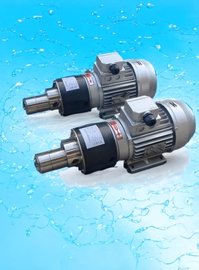 不锈钢微型齿轮磁力驱动计量泵流量恒定8CQB-3高性磁力泵食品水泵