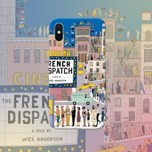 法兰西特派The French Dispatch韦斯安德森文艺电影iphone15promax全包软硬壳菲林手机壳安卓