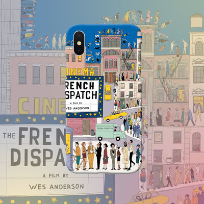 法兰西特派The French Dispatch韦斯安德森文艺电影iphone15promax全包软硬壳菲林手机壳安卓