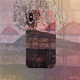 Egon Schiele 埃贡·席勒 美术iphone15promax全包软壳半包硬壳菲林手机壳安卓