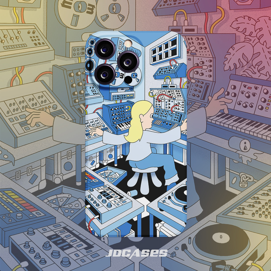 合成器音乐家小清新iphone15promax手机壳小众菲林壳防摔全包软壳安卓,3C数码配件,手机保护套/壳,淘宝优惠券,粉丝福利购,淘宝优惠卷