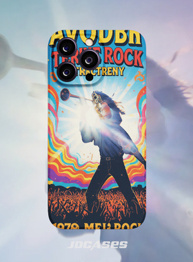 Geese摇滚乐队 iphone16promax手机壳小众菲林壳防摔苹果17全包软壳安卓