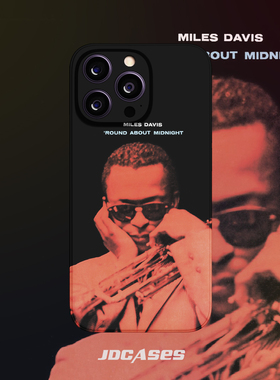 Miles Davis爵士乐 17promax手机壳小众菲林壳防摔苹果16全包软壳安卓