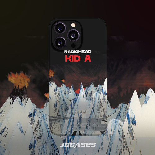 radiohead kid a摇滚 17promax手机壳小众菲林壳防摔苹果16全包软壳安卓