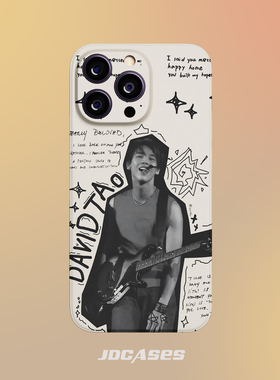 David Tao陶喆 iphone17promax手机壳小众菲林壳防摔全包软壳安卓