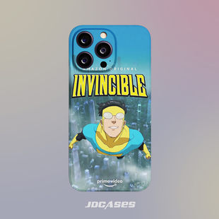 Invincible无敌少侠 17promax手机壳小众菲林壳防摔苹果16全包软壳安卓