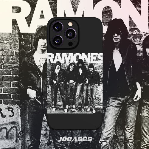 ramones乐队 18promax全包软壳菲林硬壳防摔苹果17安卓手机壳