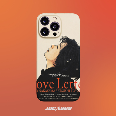 情书岩井俊二 iphone16promax手机壳小众菲林壳防摔苹果17全包软壳安卓