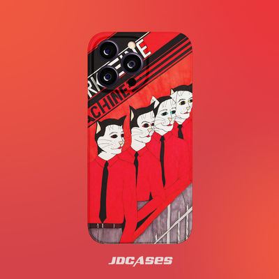 kraftwerk乐队 17promax手机壳小众菲林壳防摔苹果16全包软壳安卓