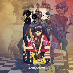 Gorillaz街头霸王blur苹果iphone15promax手机壳小众菲林壳防摔全包软壳安卓