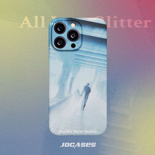 All Lost Glitter iphone17promax手机壳硬壳菲林壳防摔全包软壳安卓
