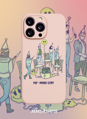 Pup摇滚乐队 iphone16promax手机壳小众菲林壳防摔苹果17全包软壳安卓