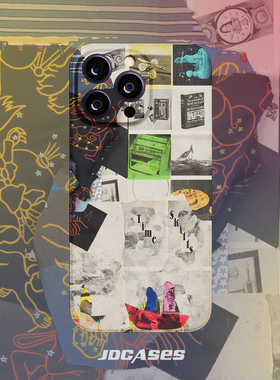 Animal Collective乐队 iphone16promax手机壳小众菲林壳防摔苹果17全包软壳安卓