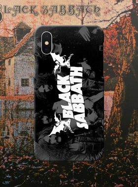 黑色安息日 iphone15promax全包软壳半包硬壳菲林手机壳安卓