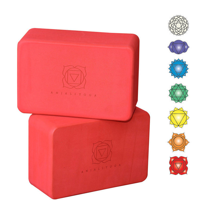 ANJALI Salute quality goods Chakra rubber customized major teacher quality goods Yoga Brick non-slip High density thickeningin the Sports/Yoga/Fitness/Fans supplies , Yoga , Yoga Brick  category - from Buy2taobao.com to provide professional Taobao agent buy service