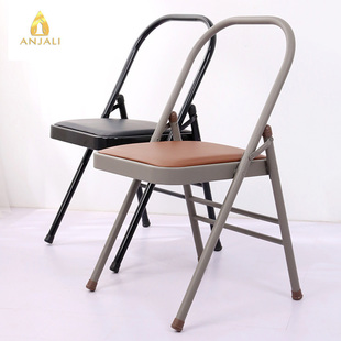 Anjali艾扬格瑜伽椅子多功能腰托健身椅Yoga辅助椅加粗加厚折叠椅