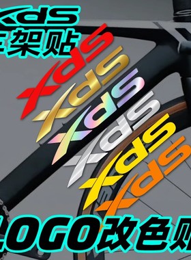 XDS车架贴喜德盛AD350AD300车身改色贴RS350RS380公路车涂装改色