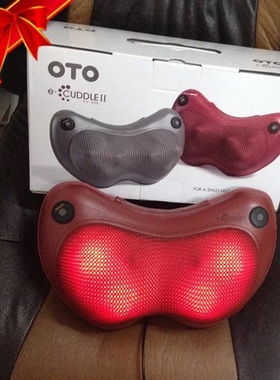 oto按摩器EU288全身腰部腿部颈椎按摩枕加热红外按摩器颈部肩颈腰