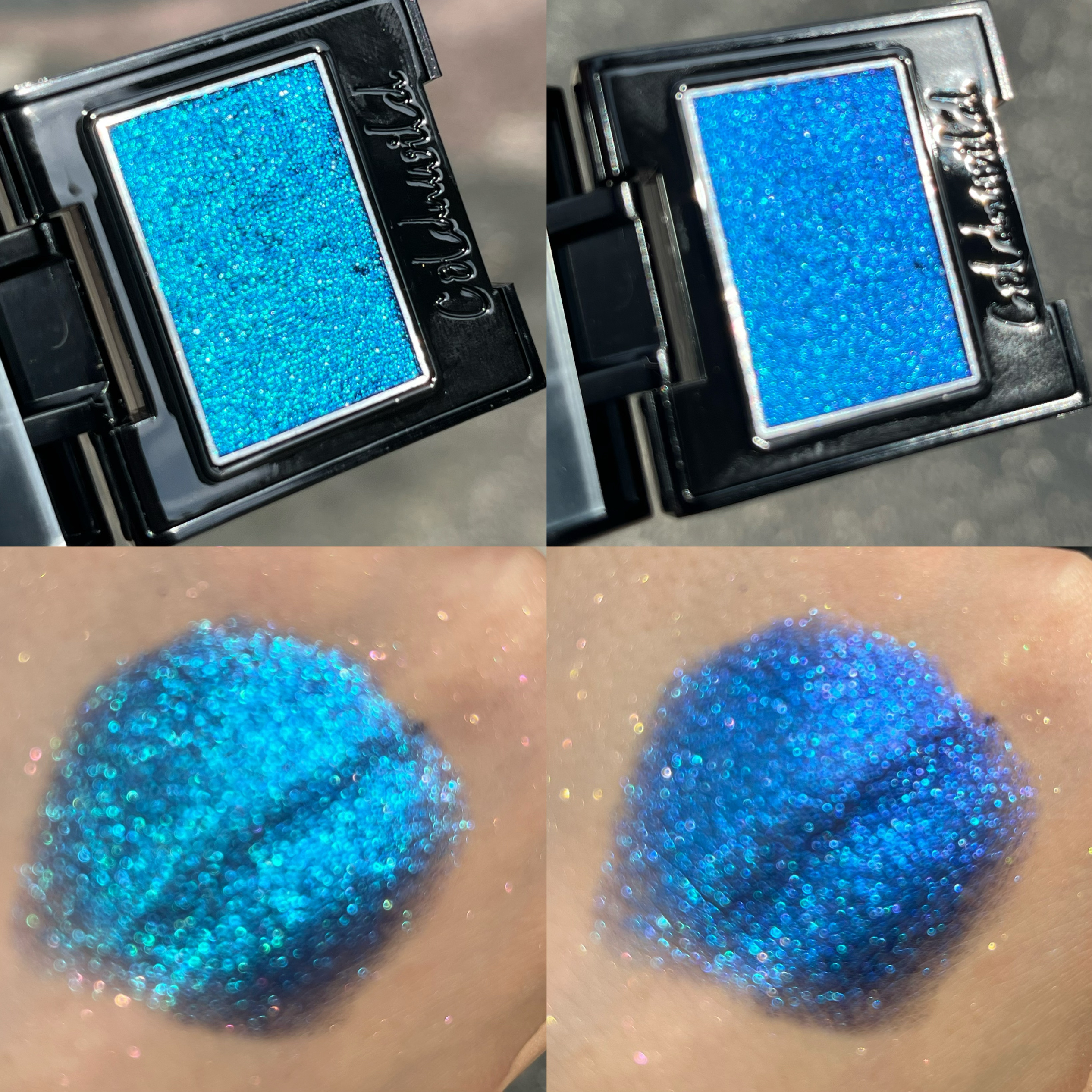 冷野coldnwild 变色龙眼影 柔蓝