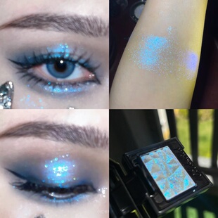 现货返场！冷野coldnwild变色龙眼影 木槿梦境蓝半见仙米