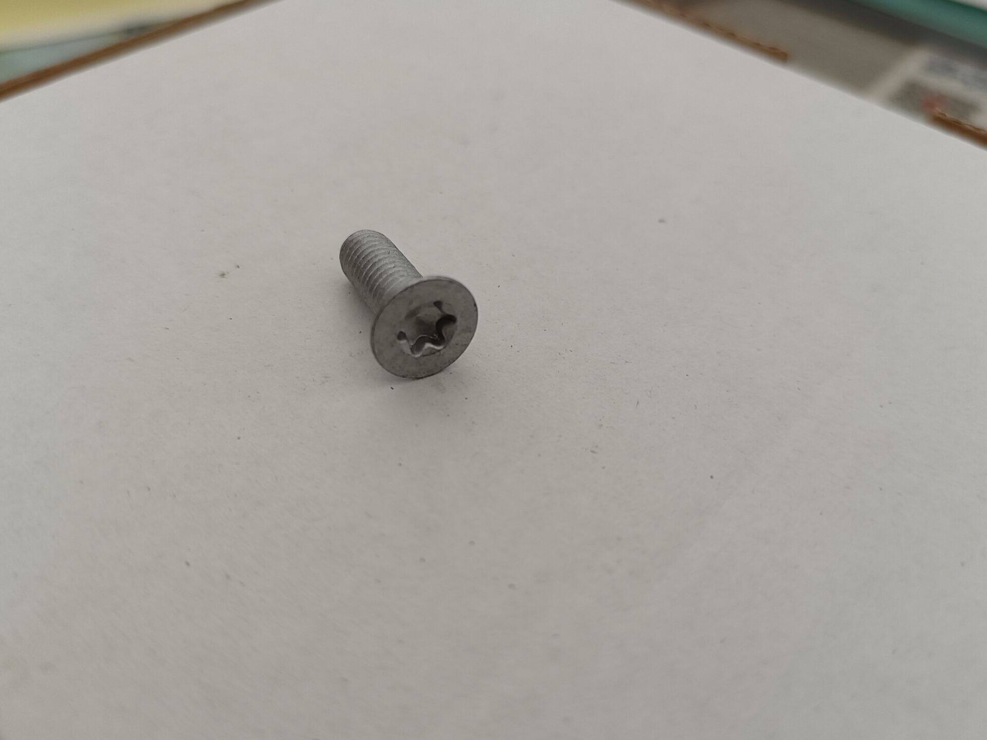 m4/m5高强度沉头梅花螺丝高盐雾白色达克罗