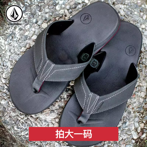 volcom户外休闲风时尚沙滩人字拖