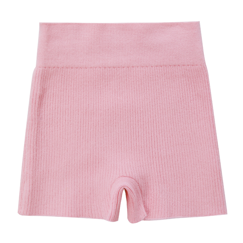 儿童舞蹈裤练功裤女紧身三分裤毛线针织短裤芭蕾舞裤子练功服