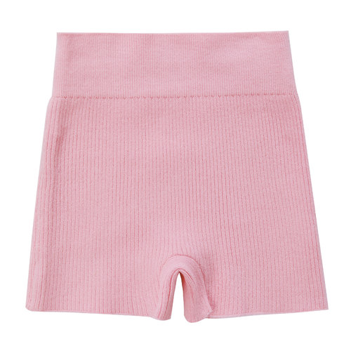 儿童舞蹈裤练功裤女紧身三分裤毛线针织短裤芭蕾舞裤子练功服