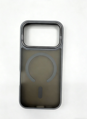 钛灰色适用苹果15promax磨砂肤感磁吸手机壳iphone14软边13高级感12pm不沾指纹保护套11亚克力14plus无线充