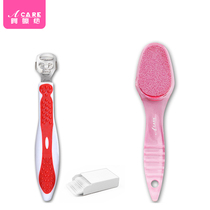 Exfoliating scuff board, calloused heel, horny sander, double-sided pedicure tool, scraper set, nail clipper, household use