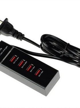 4口USB多口充电器6A手机充电器5v2a多口USB充电站平板6A大功率