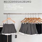 百搭气质a字短裙 高腰显瘦辣妹半身裙时尚 芭蕾风百褶裙女春季 新款