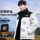 李宁火锅羽绒服男女情侣款 防泼水立领保暖加厚防风鸭绒运动服 冬季