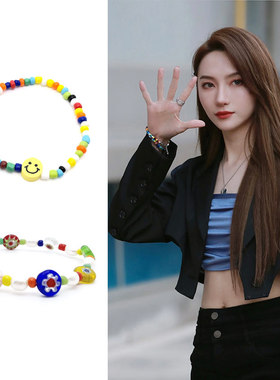 陆婷同款韩国圆方块糖